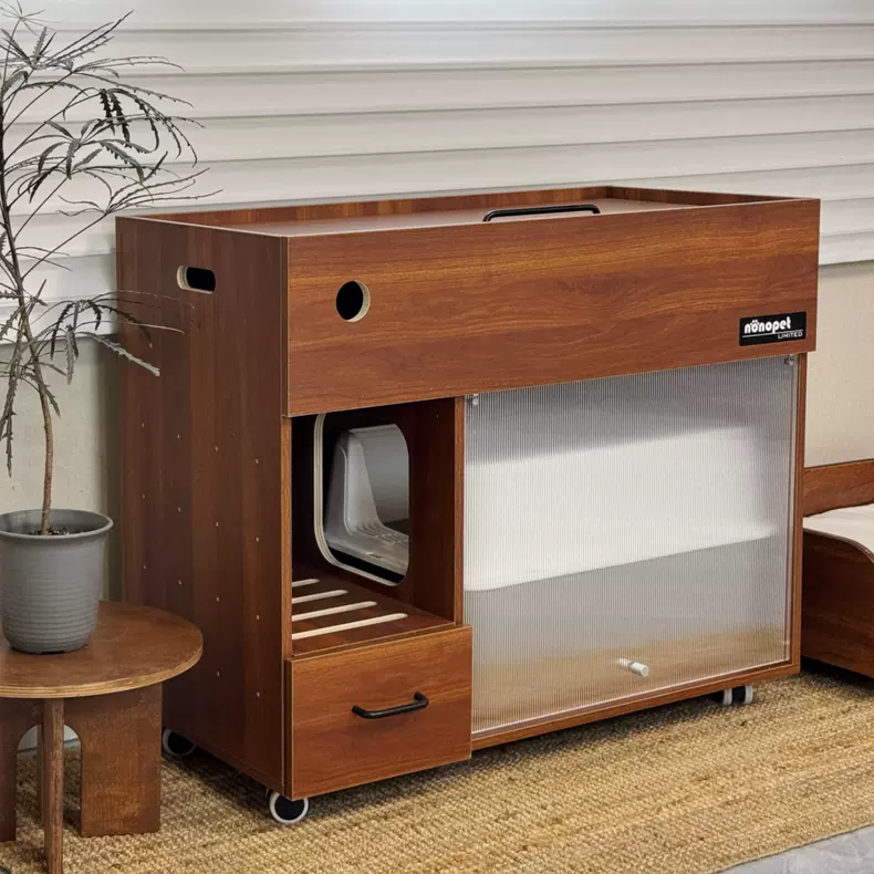 PB-003 High-Back Pet Bed