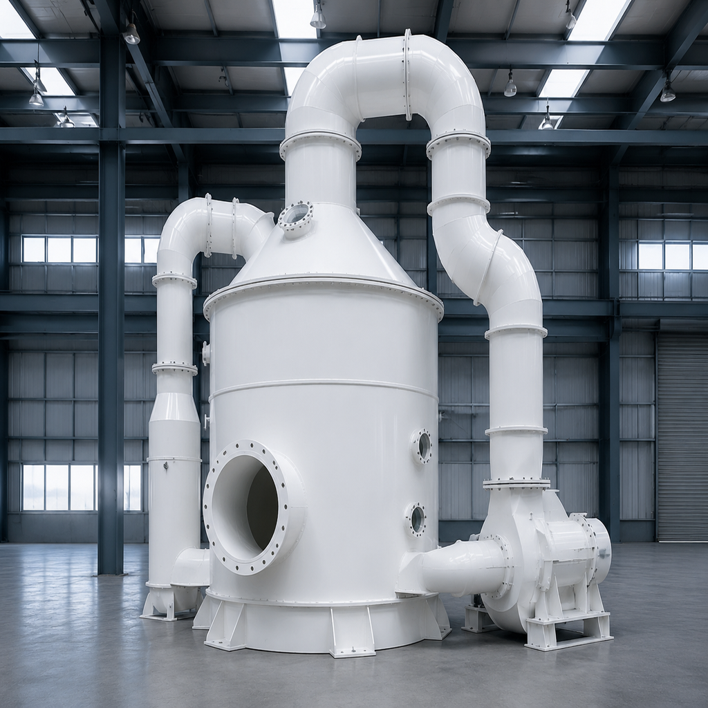 large PVC purification tower